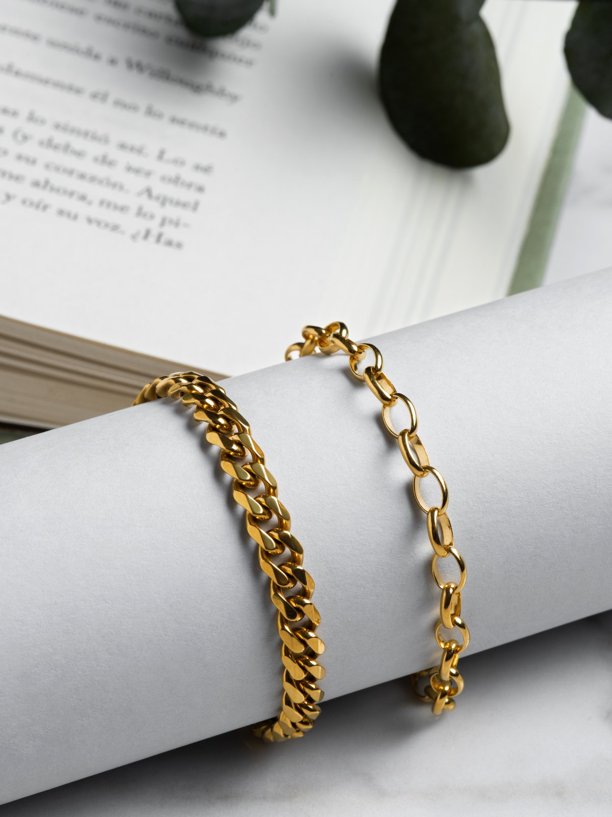 Gold Layered Necklace Set gallery image