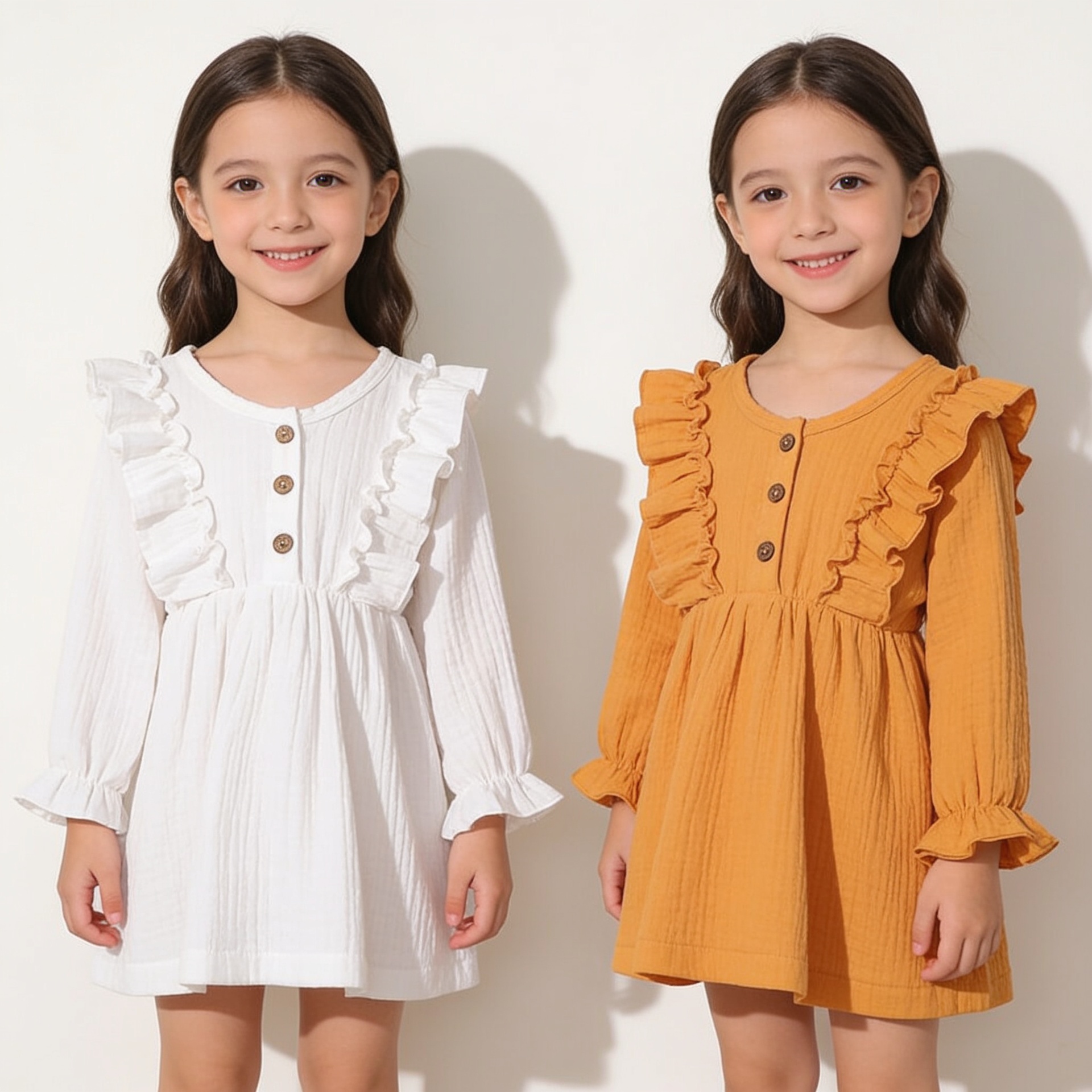 Girls Cotton Everyday Dress gallery image