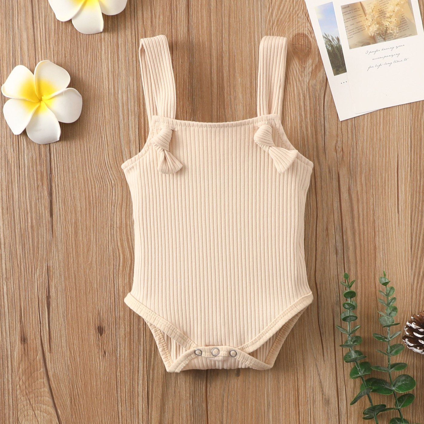 Baby Cotton Pit Strap Small Romper gallery image