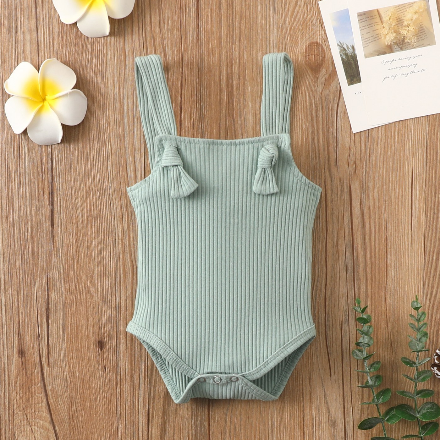 Baby Cotton Pit Strap Small Romper gallery image