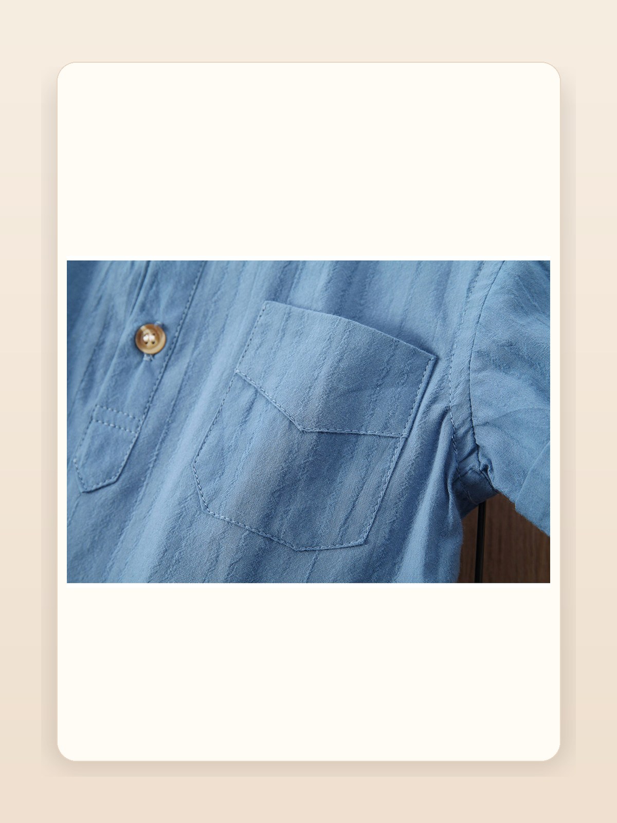 Boys Solid Short-Sleeve Summer Shirt gallery image